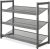 Whitmor Steel Mesh 3-Tier Shoe Rack