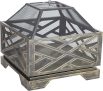 Fire Sense Catalano Wood Burning Lightweight Portable Fire Pit