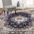 Home Dynamix Premium Sakarya Medallion Border Area Rug 21×35-inch