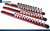 MichaelPro MP014001 3-Piece Aluminum Socket Organizer Rail Set