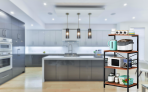 Sasoiky 4-Tier Kitchen Storage Shelf Rack