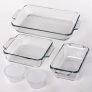 Anchor Hocking Clear Glass Bakeware Set, 7 Piece Set ONLY $15.97